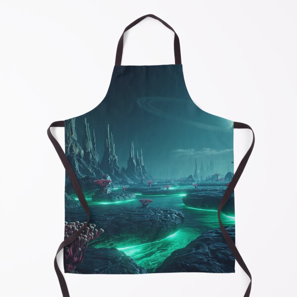 Item preview, Bioluminescent Lunar Reef Fantasy Alien Landscape designed and sold by Luminous Wilds.