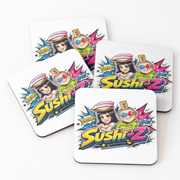 Item preview, Sushi-Z: The Fresh & Epic Vibe You Need designed and sold by Japan Cyberpunk Universe & Surreal Characters.