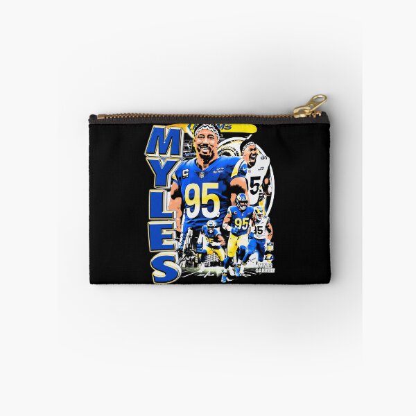Item preview, Myles Garrett #95 Vintage Rams Football designed and sold by Qellus-Style.