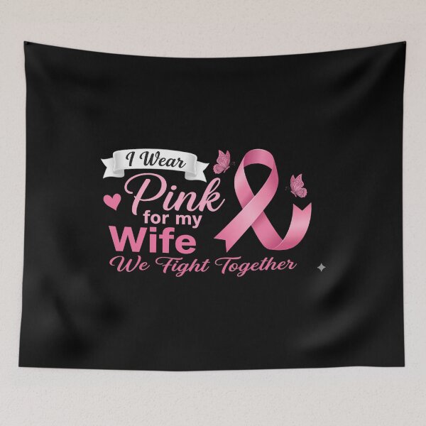 Item preview, I Wear Pink For My Wife Breast Cancer Awareness  designed and sold by SapfireStuArt.