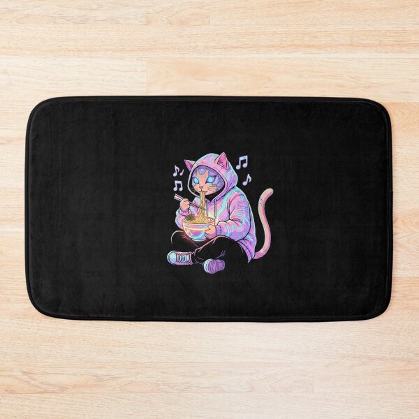 Item preview, Cyberpunk Lo-Fi Ramen Cat designed and sold by V-ZRO.