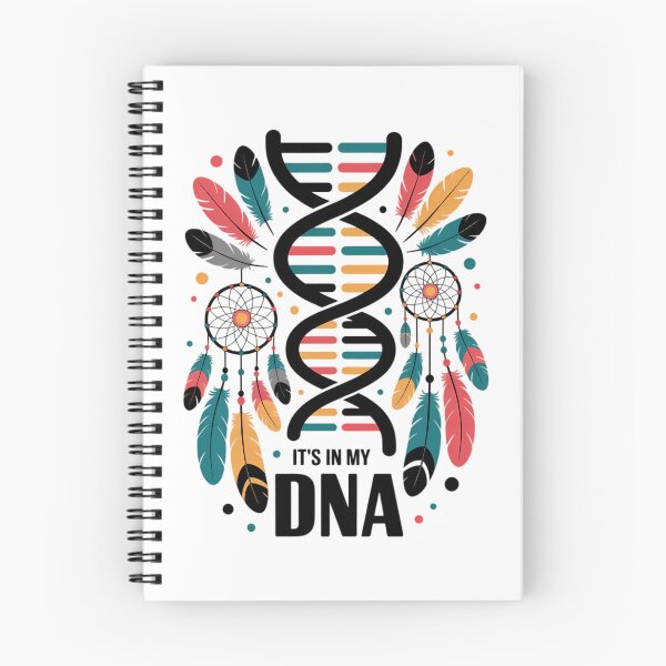 Item preview, It's In My DNA indigenous Native American Indian Day Pride designed and sold by SapfireStuArt.