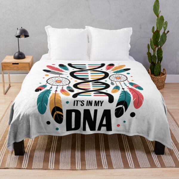 Item preview, It's In My DNA indigenous Native American Indian Day Pride designed and sold by SapfireStuArt.