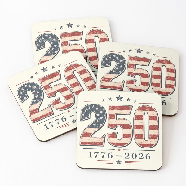 Item preview, Vintage USA 250 American Flag 1776 2026 designed and sold by Imaginationbeyond.