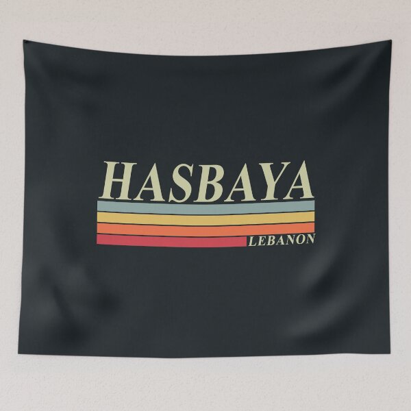 Item preview, HASBAYA Retro Lebanon Design designed and sold by Mo5tar.