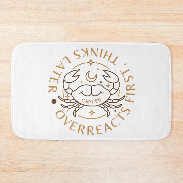 Item preview, Cancer - Overreacts first, thinks later designed and sold by Moonela.