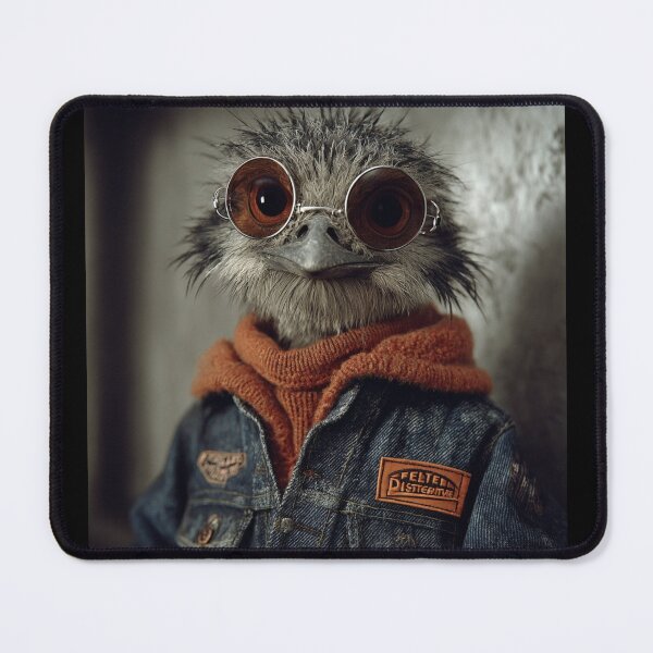 Item preview, Too Cool to Flock Around | Stylish Bird in Glasses designed and sold by InkmotiveStudio.