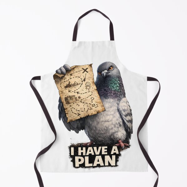 Item preview, I Have A Plan Funny Pigeon T-Shirt designed and sold by RebelVibeX.
