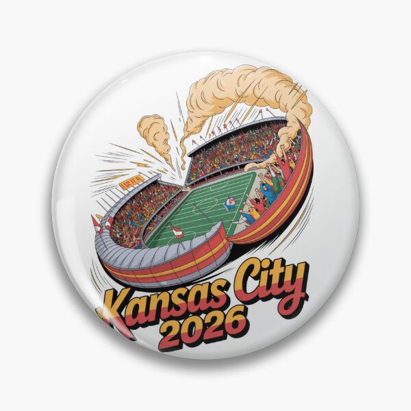 Item preview, Kansas City 2026 Arrowhead Stadium Football T-Shirt V22 designed and sold by DarylWelsh2024.