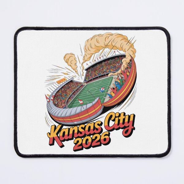 Item preview, Kansas City 2026 Arrowhead Stadium Football T-Shirt V22 designed and sold by DarylWelsh2024.