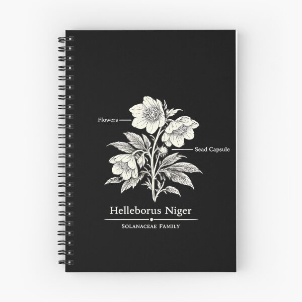 Item preview, Christmas Rose Botanical Shirt – Helleborus Niger Dark Academia Design designed and sold by nbg2012.