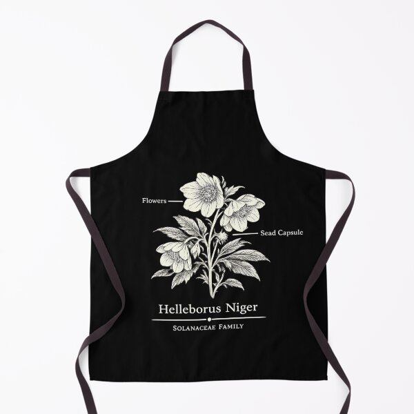 Item preview, Christmas Rose Botanical Shirt – Helleborus Niger Dark Academia Design designed and sold by nbg2012.