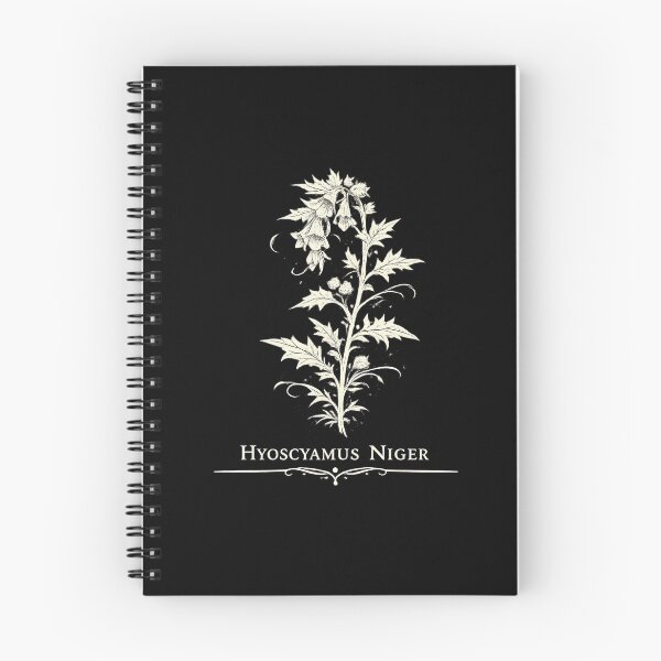Item preview, Henbane Botanical Shirt – Hyoscyamus Niger Dark Academia Design designed and sold by nbg2012.
