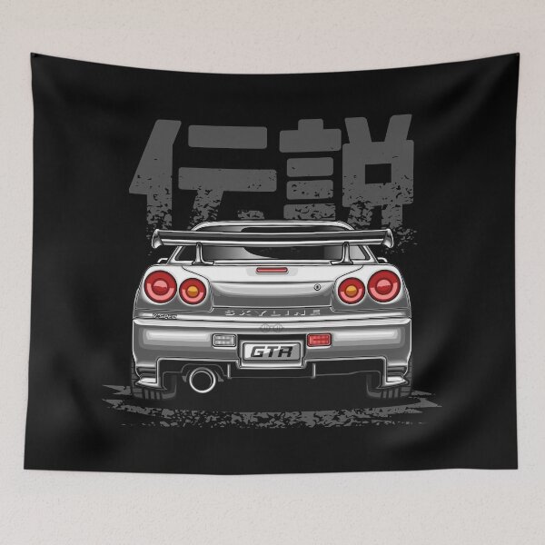 Item preview, Monster Skyline GTR R34 (Pearl White) designed and sold by JioojiProject.