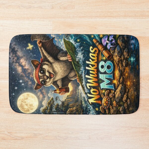 Item preview, Sugar Glider - No Wukkas M8 designed and sold by The Aussie Muse • Purple Empress  .