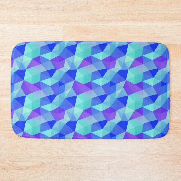 Item preview, Geometric blue designed and sold by pantjella.