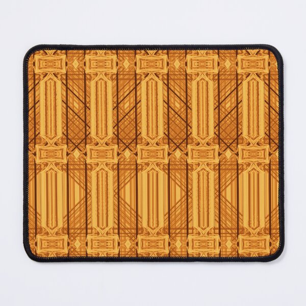 Item preview, Golden Geometric Seamless Pattern – Abstract Art Deco Background designed and sold by ScreenPin.
