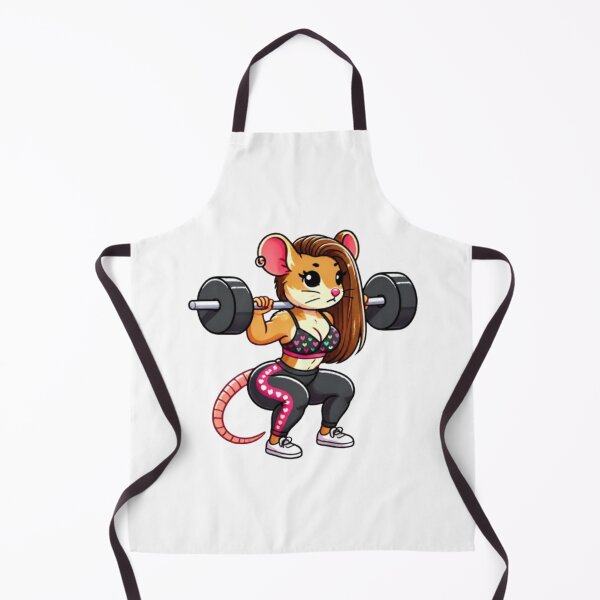 Item preview, Fitness Mouse Gym Rat designed and sold by stzl26.