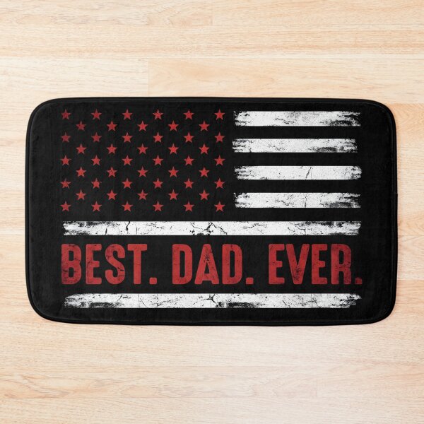 Artikelvorschau, Bestes Papa-Geschenk aller Zeiten – Patriotisches Vatertagsgeschenk mit amerikanischer Flagge im Used-Look entworfen und verkauft von SideKickCreates.
