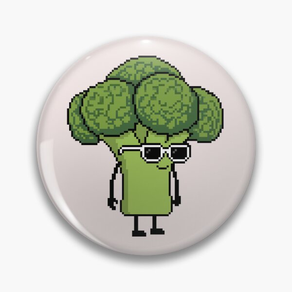 Item preview, Broccoli Pixel designed and sold by White Rim Mates.