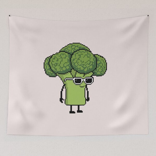 Item preview, Broccoli Pixel designed and sold by White Rim Mates.