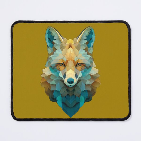 Item preview, fox portrait origami designed and sold by O-I-B-F-M-P-T-A.