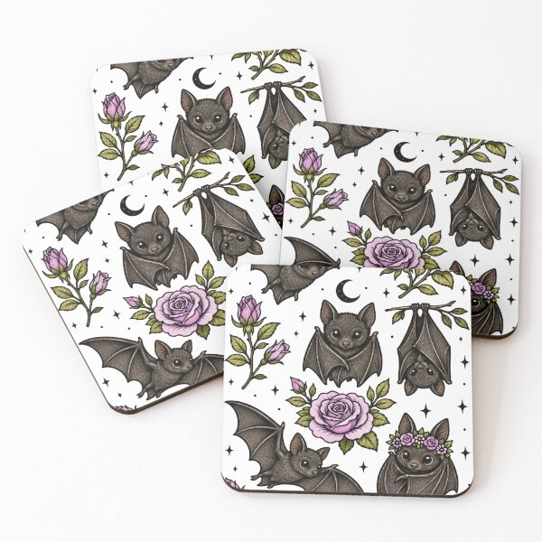 Item preview, Bat Tattoo Flash designed and sold by fairycoffins.