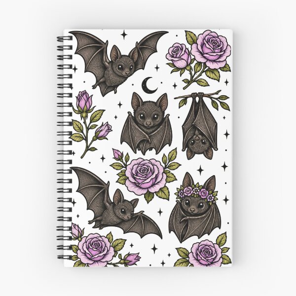 Item preview, Bat Tattoo Flash designed and sold by fairycoffins.