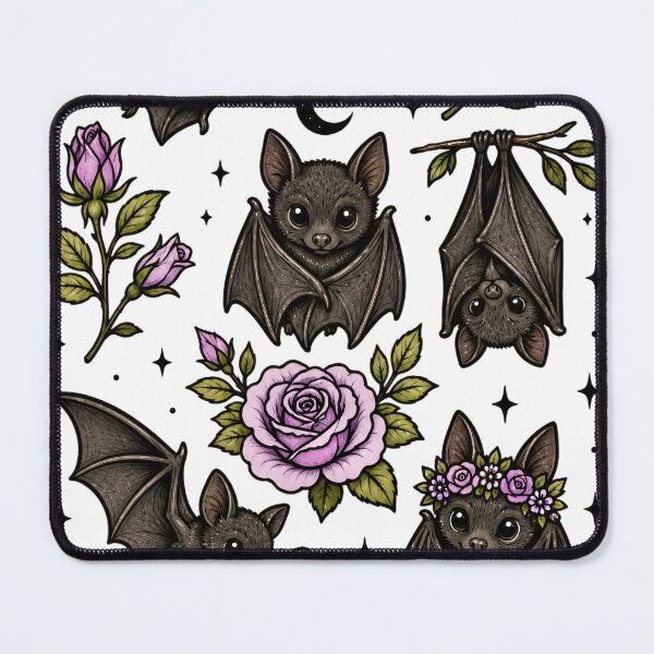 Item preview, Bat Tattoo Flash designed and sold by fairycoffins.