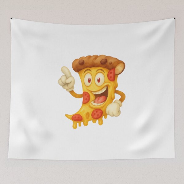 Item preview, Happy Pepperoni Pizza designed and sold by JonesCholeDes.