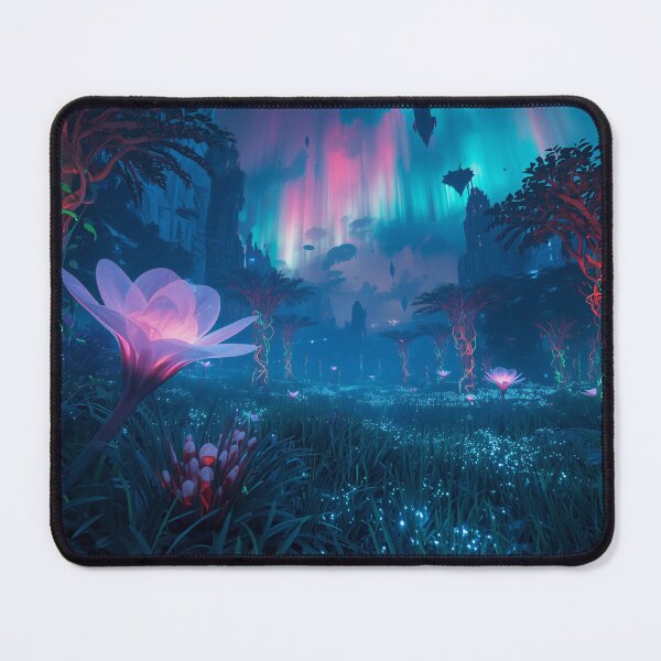 Item preview, Aurora Bloom Pandora Jungle Fantasy Landscape designed and sold by Luminous Wilds.