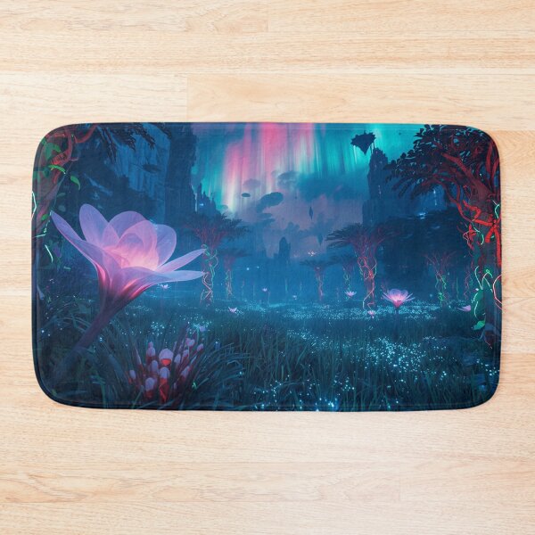 Item preview, Aurora Bloom Pandora Jungle Fantasy Landscape designed and sold by Luminous Wilds.