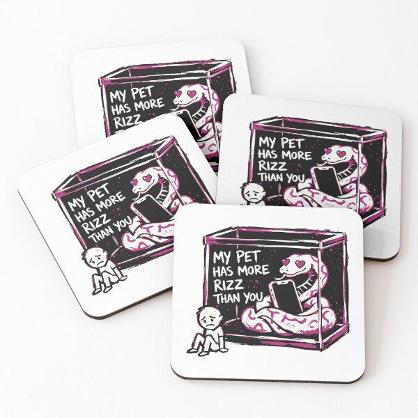 Item preview, My Pet Has More Rizz Than You Funny Ball Python designed and sold by XYZ LAB by Jesuperman.