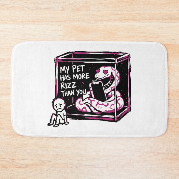 Item preview, My Pet Has More Rizz Than You Funny Ball Python designed and sold by XYZ LAB by Jesuperman.