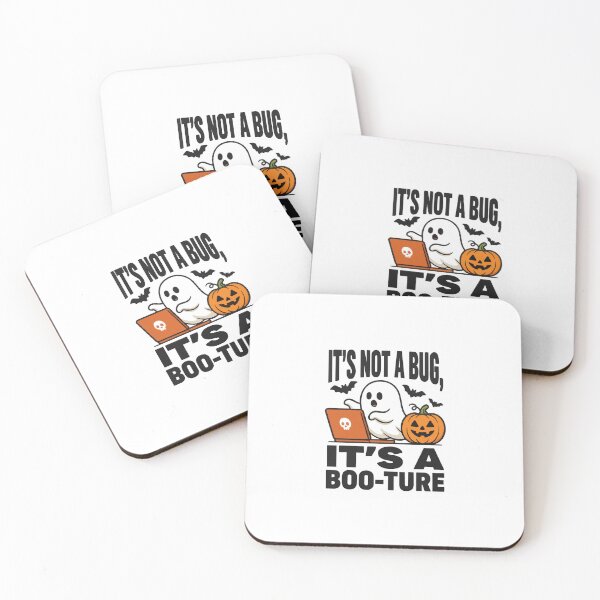 Item preview, It's Not A Bug It's A Boo-ture Halloween Coder designed and sold by Bianca Oltean.