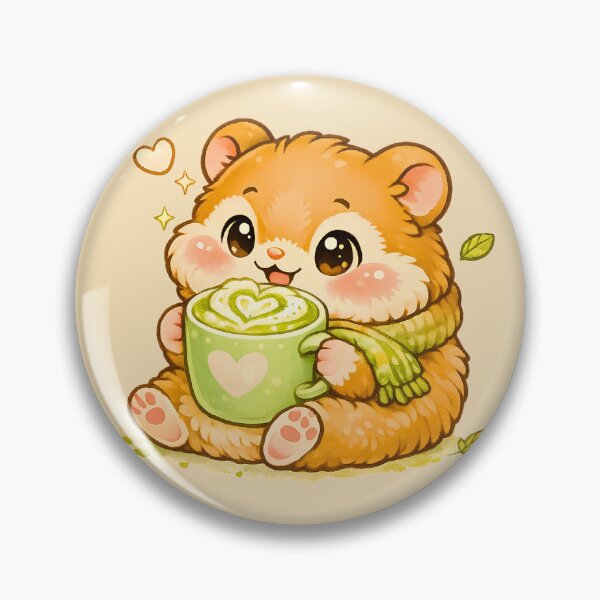Item preview, Matcha Hamster ?? Cute Kawaii Matcha Lover designed and sold by Pick'n Quick.