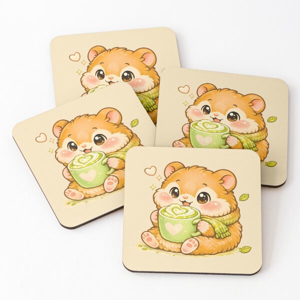 Item preview, Matcha Hamster ?? Cute Kawaii Matcha Lover designed and sold by Pick'n Quick.