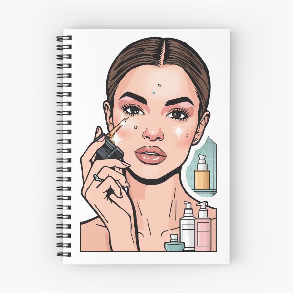 Item preview, Pop Art Skincare Girl with Serum designed and sold by  AureliusX.