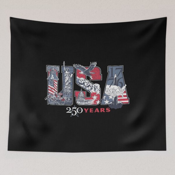 Item preview, USA Icons 250 Years designed and sold by tuanhdao.