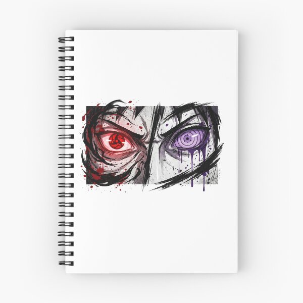 Artikelvorschau, Sasuke Dual Dojutsu Glare – Ewige Sharingan- und Rinnegan-Kunst entworfen und verkauft von MCHDesignST.