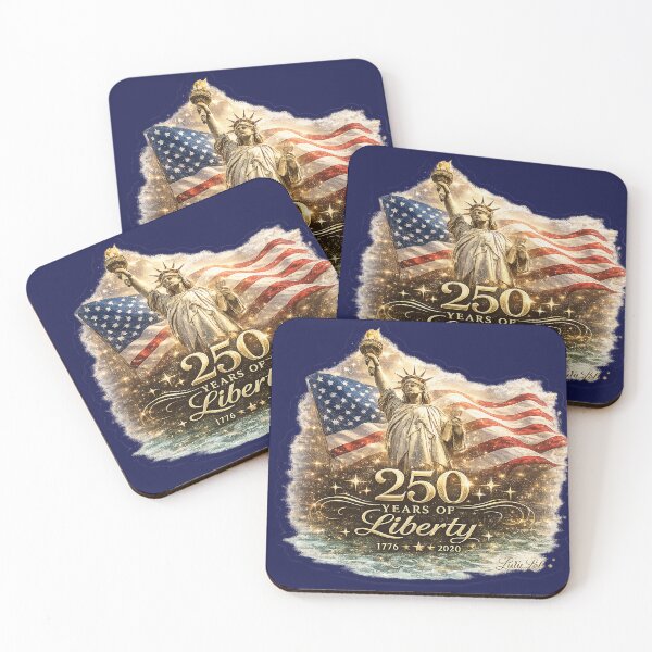 Item preview, Statue of Liberty - American Flag - Freedom Celebration designed and sold by LuluLeb.