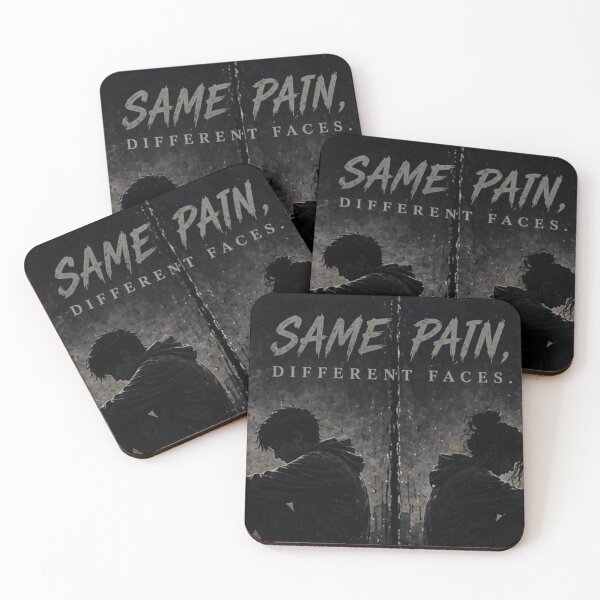 Item preview, Same Pain, Different Faces – Silent Battles Within designed and sold by NovaInfinityStudio.