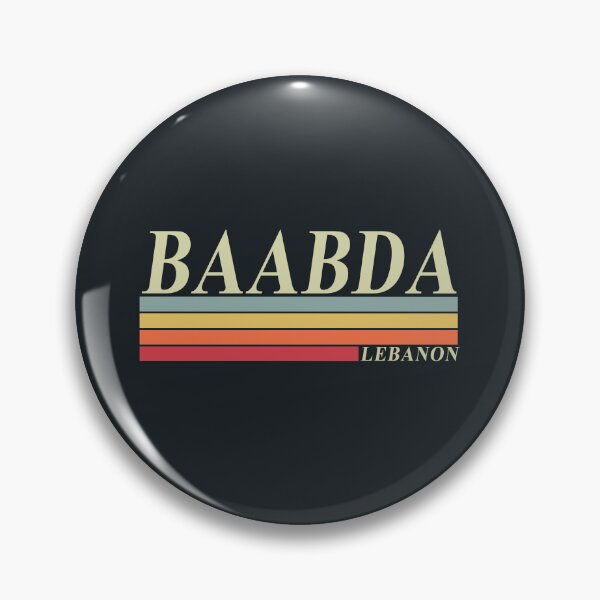 Item preview, BAABDA Retro Lebanon Design designed and sold by Mo5tar.