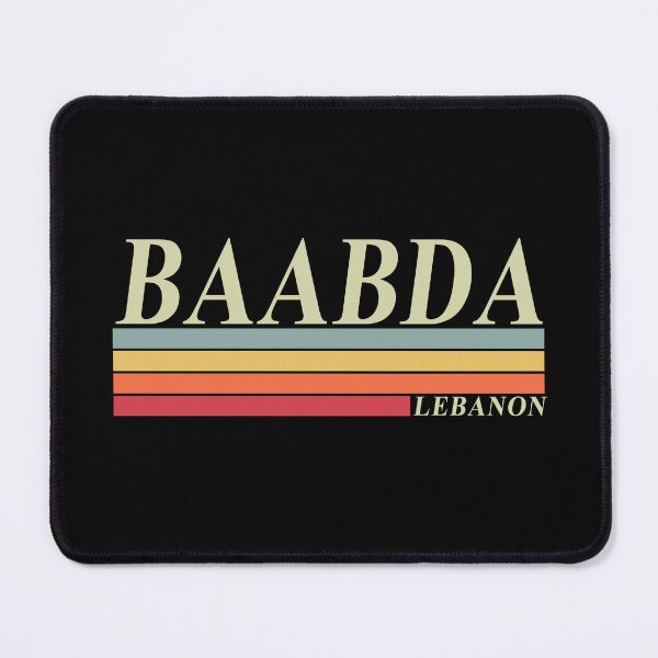 Item preview, BAABDA Retro Lebanon Design designed and sold by Mo5tar.