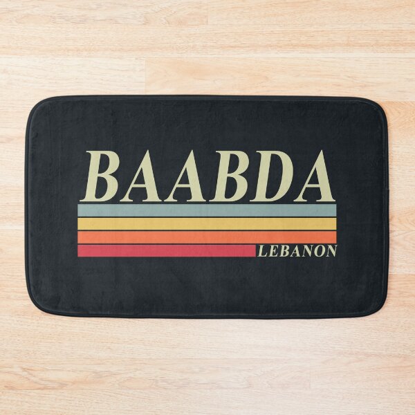 Item preview, BAABDA Retro Lebanon Design designed and sold by Mo5tar.