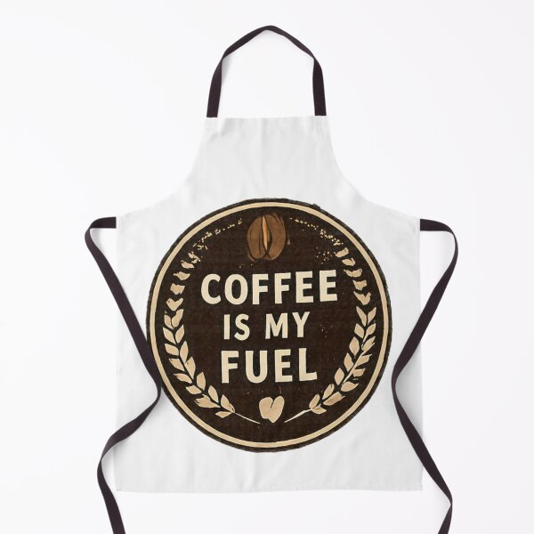 Item preview, Vintage Coffee Is My Fuel Circular Badge Design designed and sold by FlatInkStudio.
