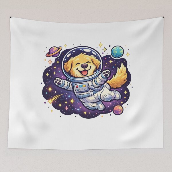 Item preview, Astronaut Good Boy in Space designed and sold by PatiImagination.