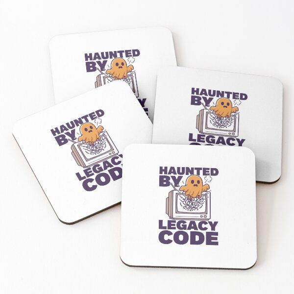 Item preview, Haunted By Legacy Code Coder Ghost designed and sold by Bianca Oltean.