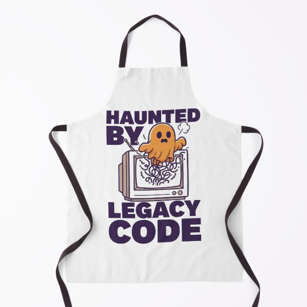 Item preview, Haunted By Legacy Code Coder Ghost designed and sold by Bianca Oltean.