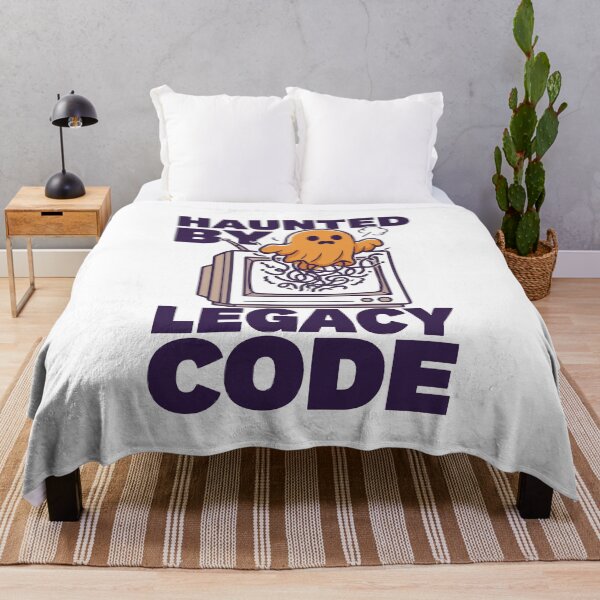 Item preview, Haunted By Legacy Code Coder Ghost designed and sold by Bianca Oltean.